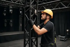 Allestimento palchi per eventi: le regole che garantiscono sicurezza e scenografia d’effetto