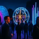 Installazioni luminose innovative per eventi serali: l’effetto wow che fa parlare tutti