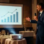 Proiezioni video durante eventi privati: il dettaglio che valorizza ogni presentazione