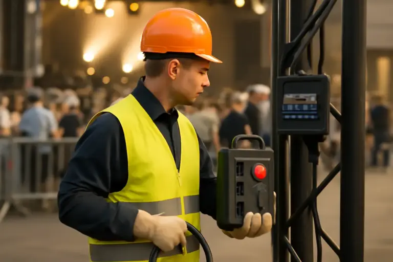 Sicurezza elettrica negli eventi: accorgimenti fondamentali che tutelano ospiti e organizzatori