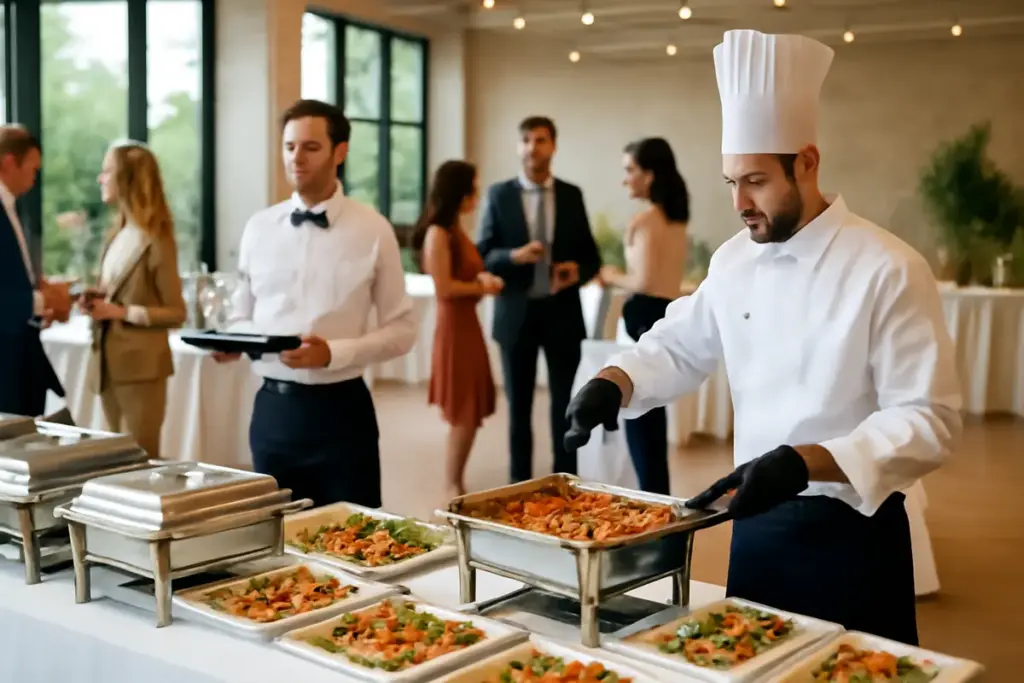 Location per eventi con cucina interna: il beneficio di una gestione catering più fluida e rapida